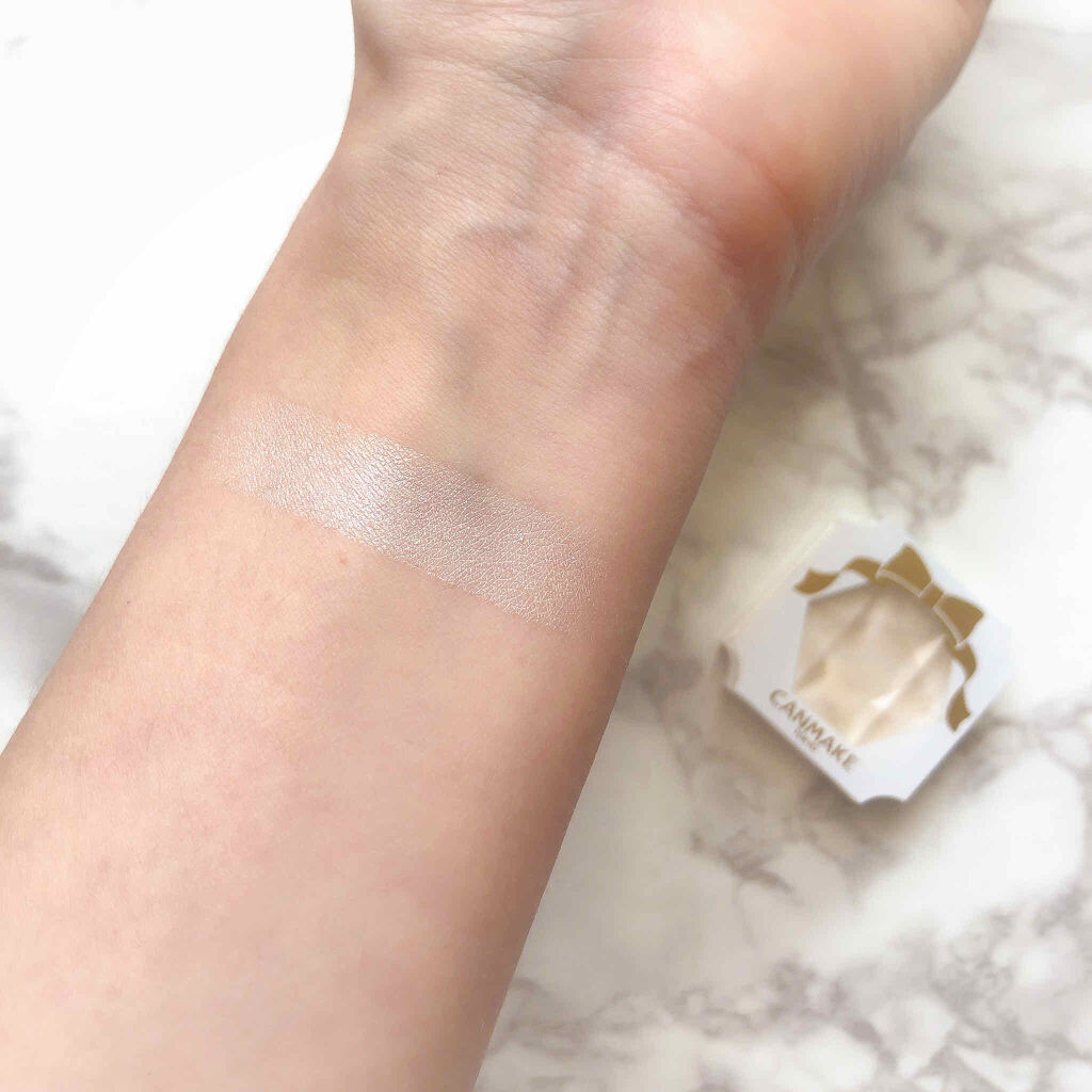 クリームハイライター/キャンメイク/クリームハイライトを使ったクチコミ（2枚目）