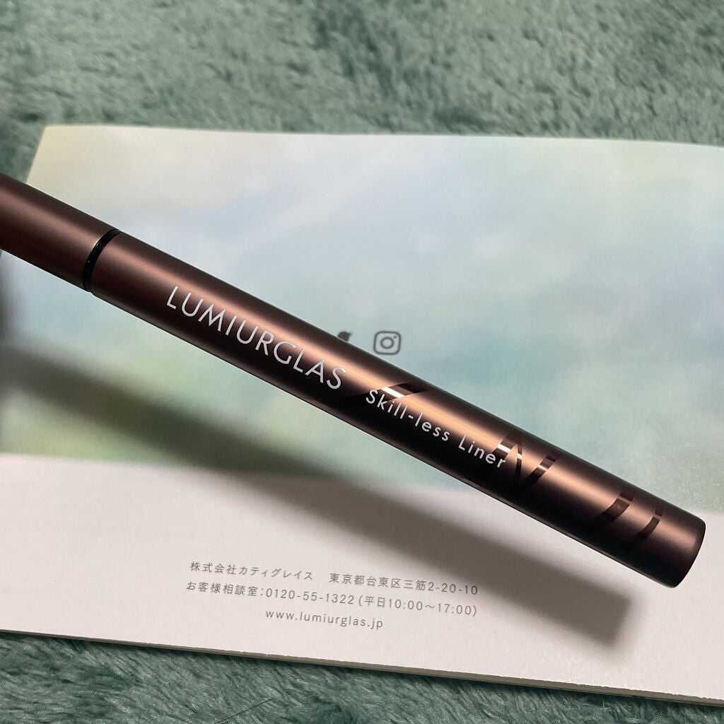 スキルレスライナー/LUMIURGLAS/リキッドアイライナーを使ったクチコミ(2枚目)