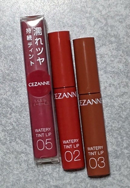 ラスティンググロスリップ/CEZANNE/口紅を使ったクチコミ(1枚目)