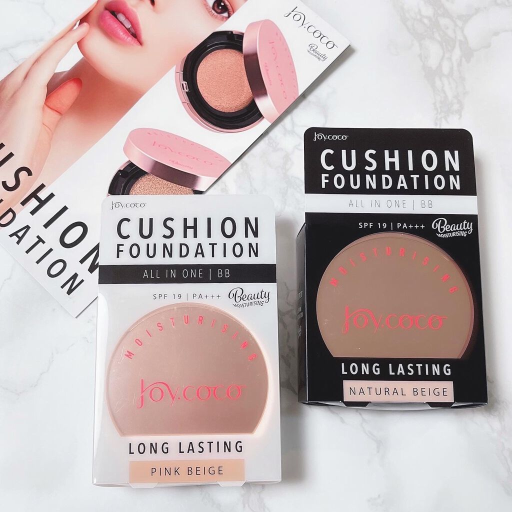 BBクッションファンデーション/Joy.coco(ジョイココ)/クッションファンデーションを使ったクチコミ(2枚目)
