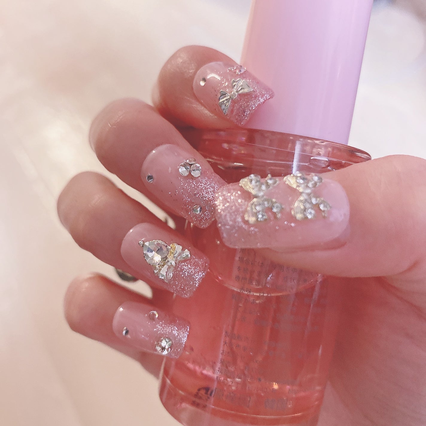 はにっこ☆ on LIPS 「ෆ.*・゚雑談ෆ.*・゚ネイルシールだと取れちゃったら..」(3枚目)