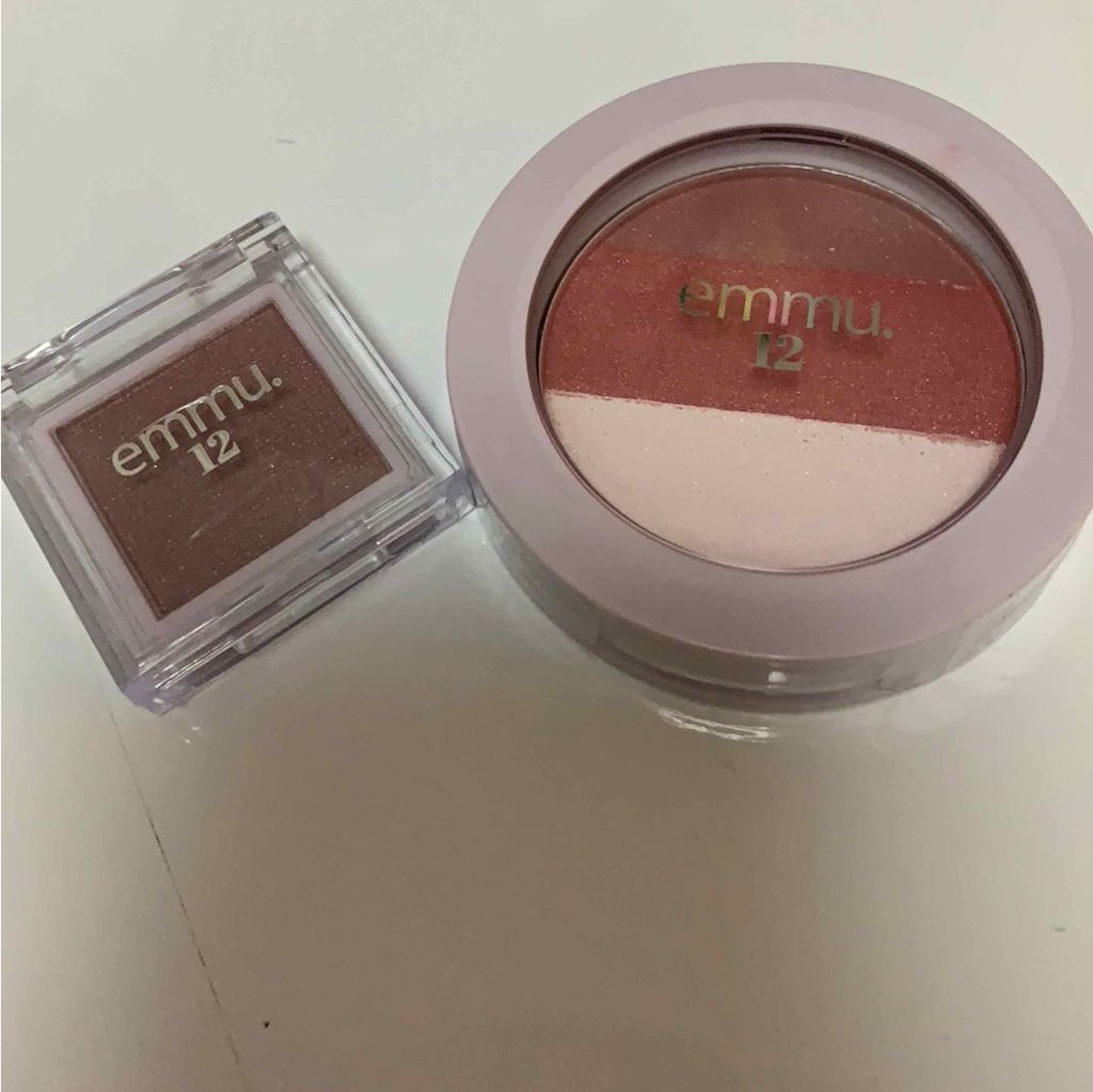 emmu.12 アイシャドウ/emmu.12/単色アイシャドウを使ったクチコミ（1枚目）