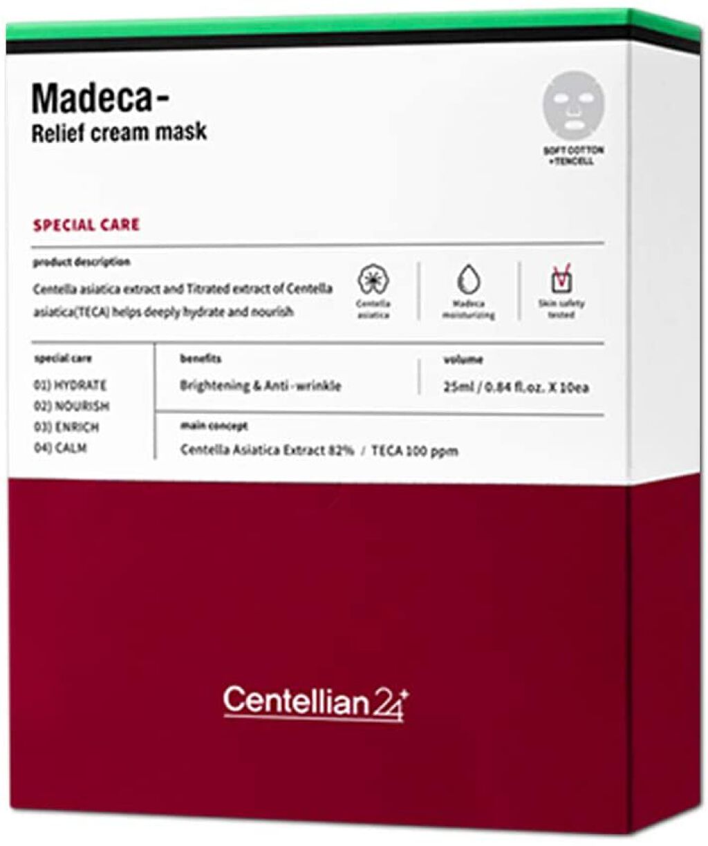 マデカリリーフクリームマスク センテリアン24