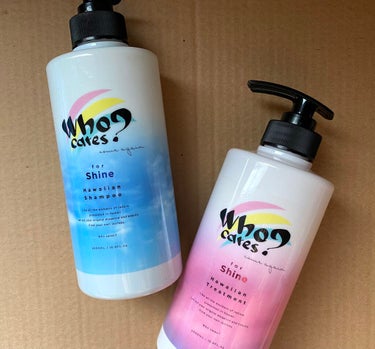 ハワイアンシャンプー＆トリートメント ＜シャイン＞ シャンプー/who cares?/シャンプー・コンディショナーを使ったクチコミ（1枚目）