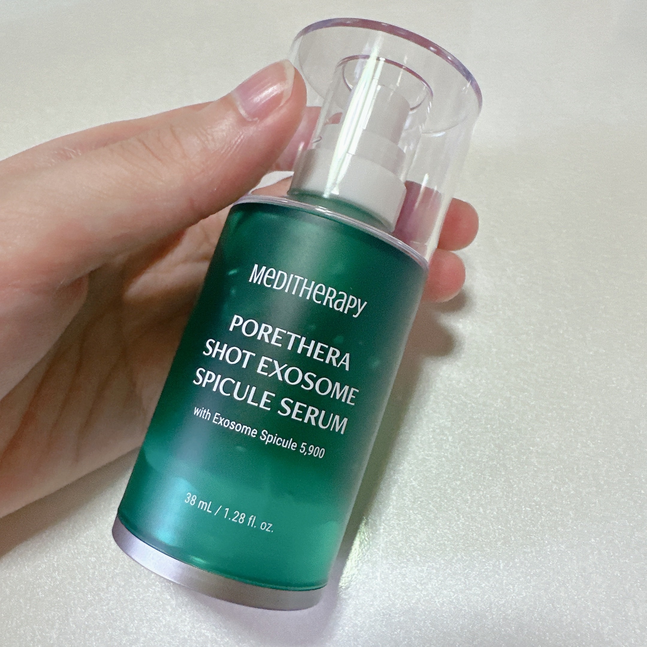 ポアセラショットエクソソームスピキュールセラム＆ ミニマイザー美顔/MEDITHERAPY/美容液を使ったクチコミ（2枚目）