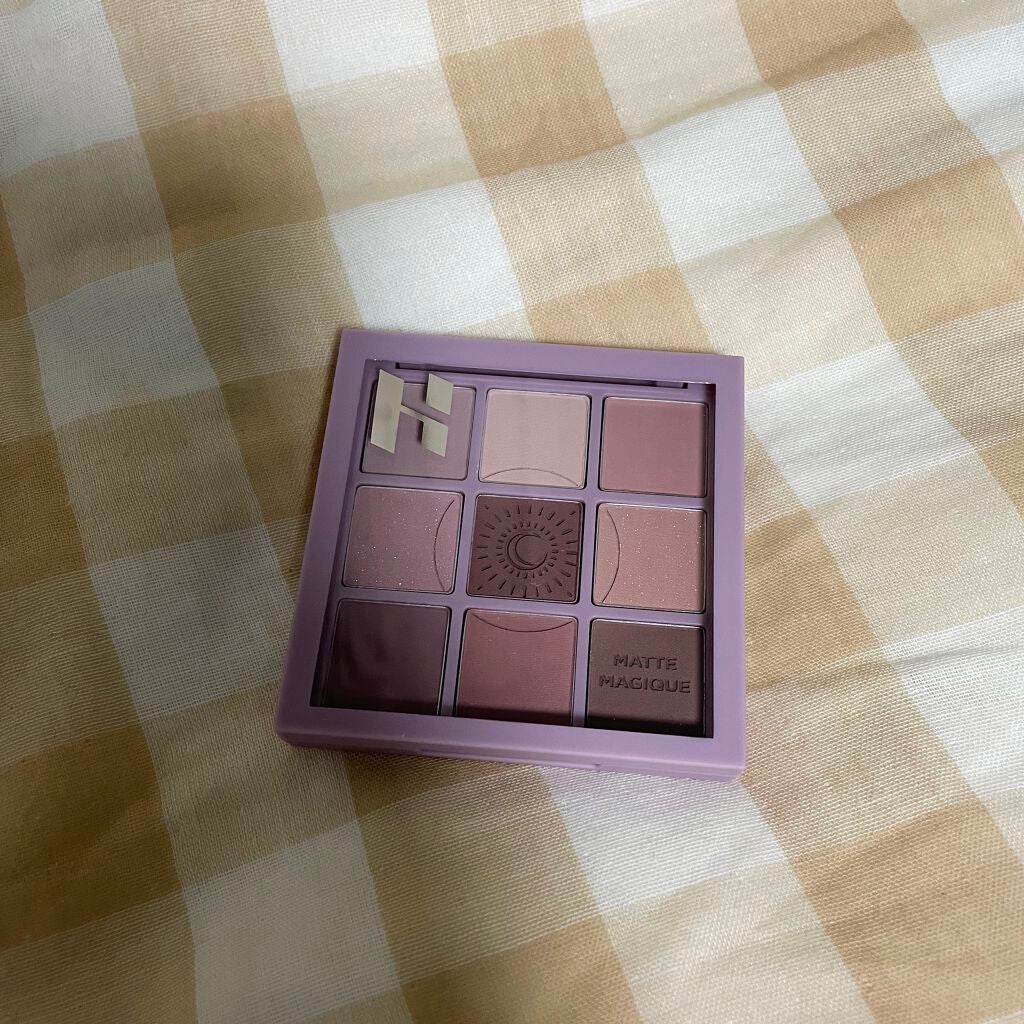 マイフェイブムードアイパレット 9カラー/HOLIKA HOLIKA/アイシャドウパレットを使ったクチコミ(1枚目)