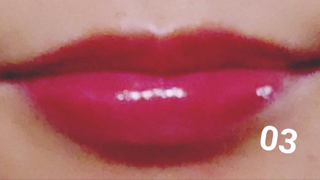 ペリペラ インク ムード グロイ ティント/PERIPERA/リップティントを使ったクチコミ（2枚目）