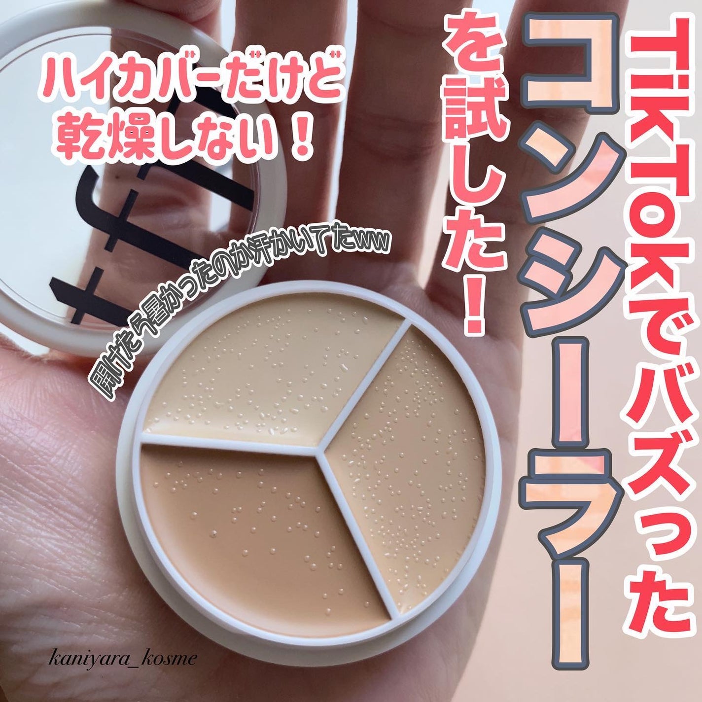 カバーアッププロコンシーラー/TFIT/パレットコンシーラーを使ったクチコミ(1枚目)