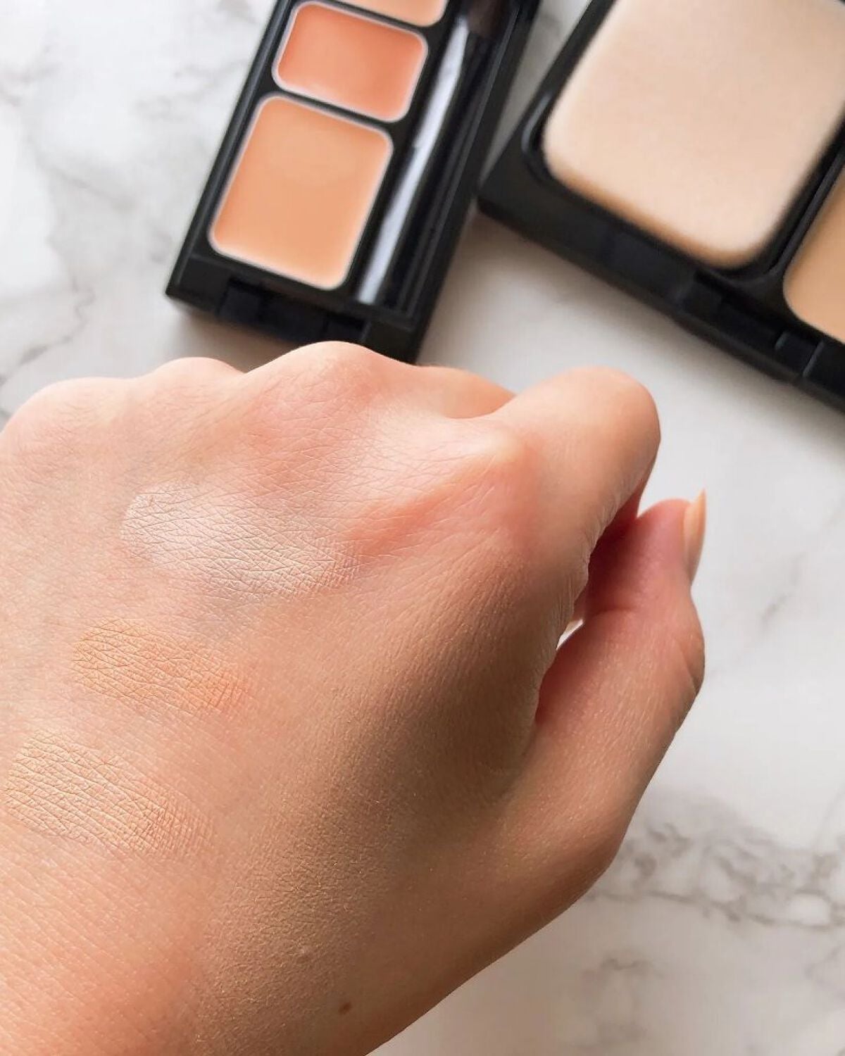 ミネラルコンシーラーパレット/エトヴォス/パレットコンシーラーを使ったクチコミ(4枚目)