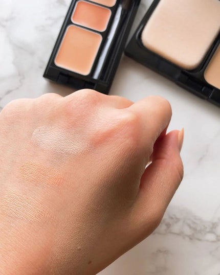 ミネラルコンシーラーパレット/エトヴォス/パレットコンシーラーを使ったクチコミ(4枚目)