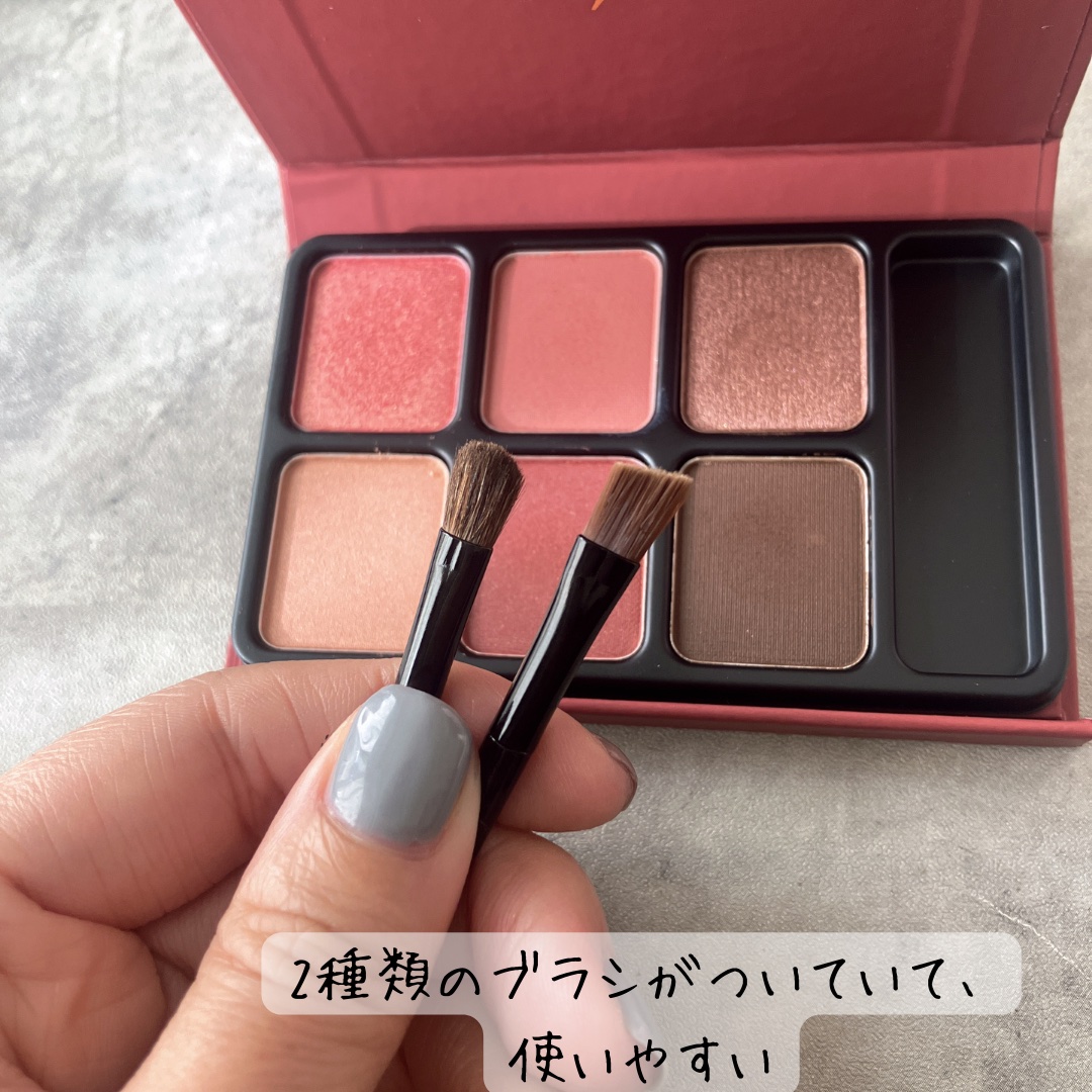 アイカラーパレット/heme/アイシャドウパレットを使ったクチコミ（3枚目）