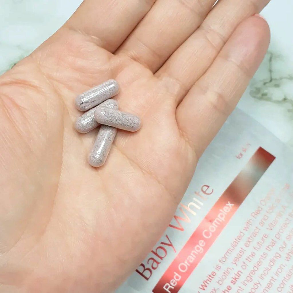 Baby White 60粒/renaTerra/美容サプリメントを使ったクチコミ（2枚目）