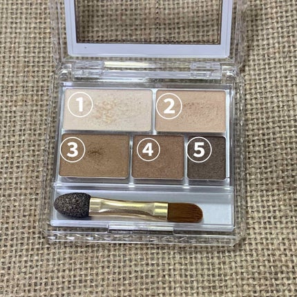 パーフェクトマルチアイズ/キャンメイク/アイシャドウパレットを使ったクチコミ(2枚目)