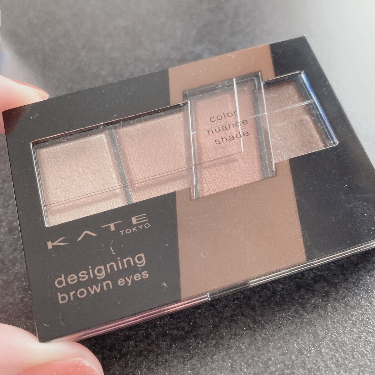 デザイニングブラウンアイズ/KATE/アイシャドウパレットを使ったクチコミ（2枚目）