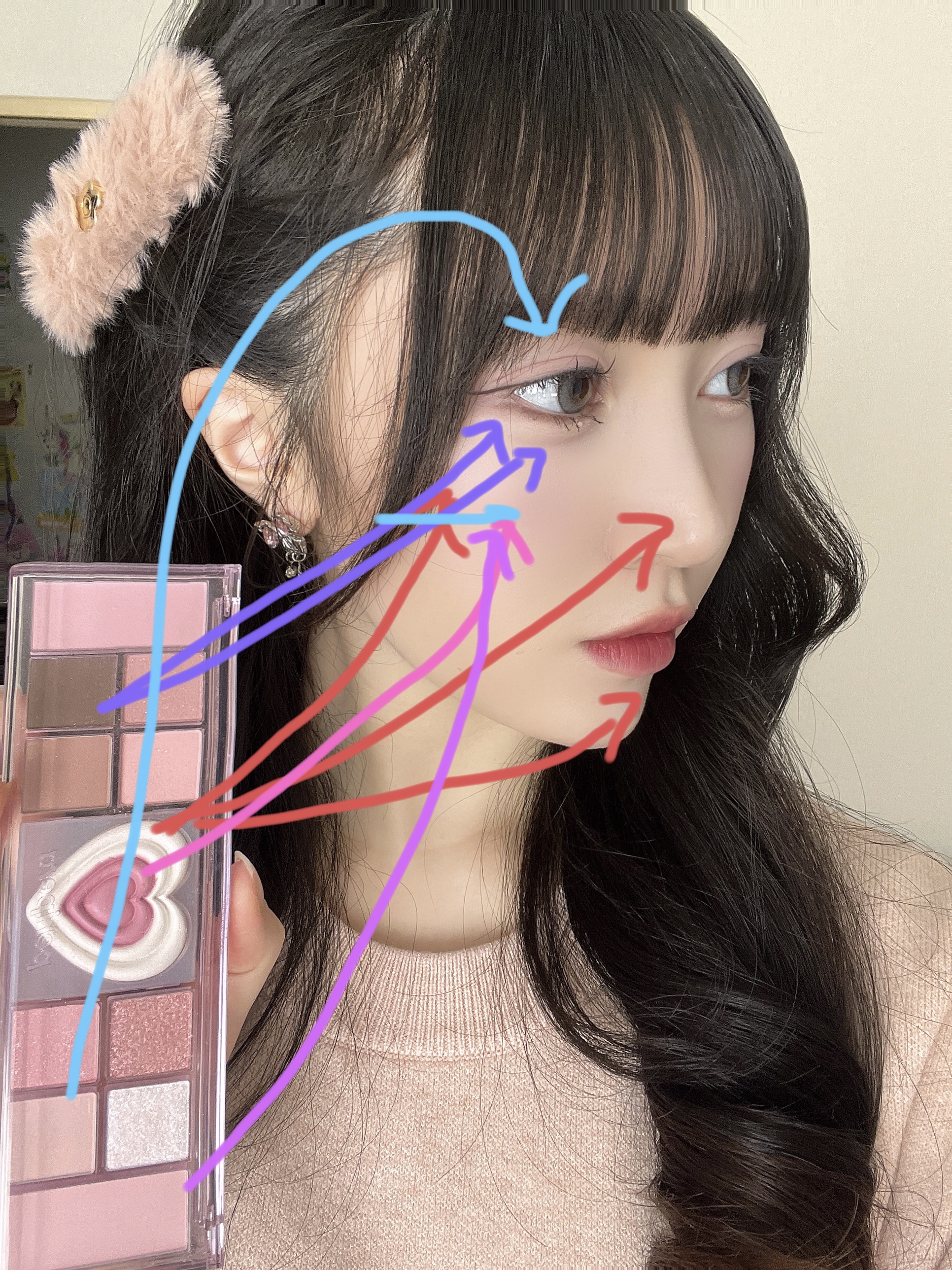 オールテイクムードライクパレット/PERIPERA/アイシャドウパレットを使ったクチコミ（2枚目）