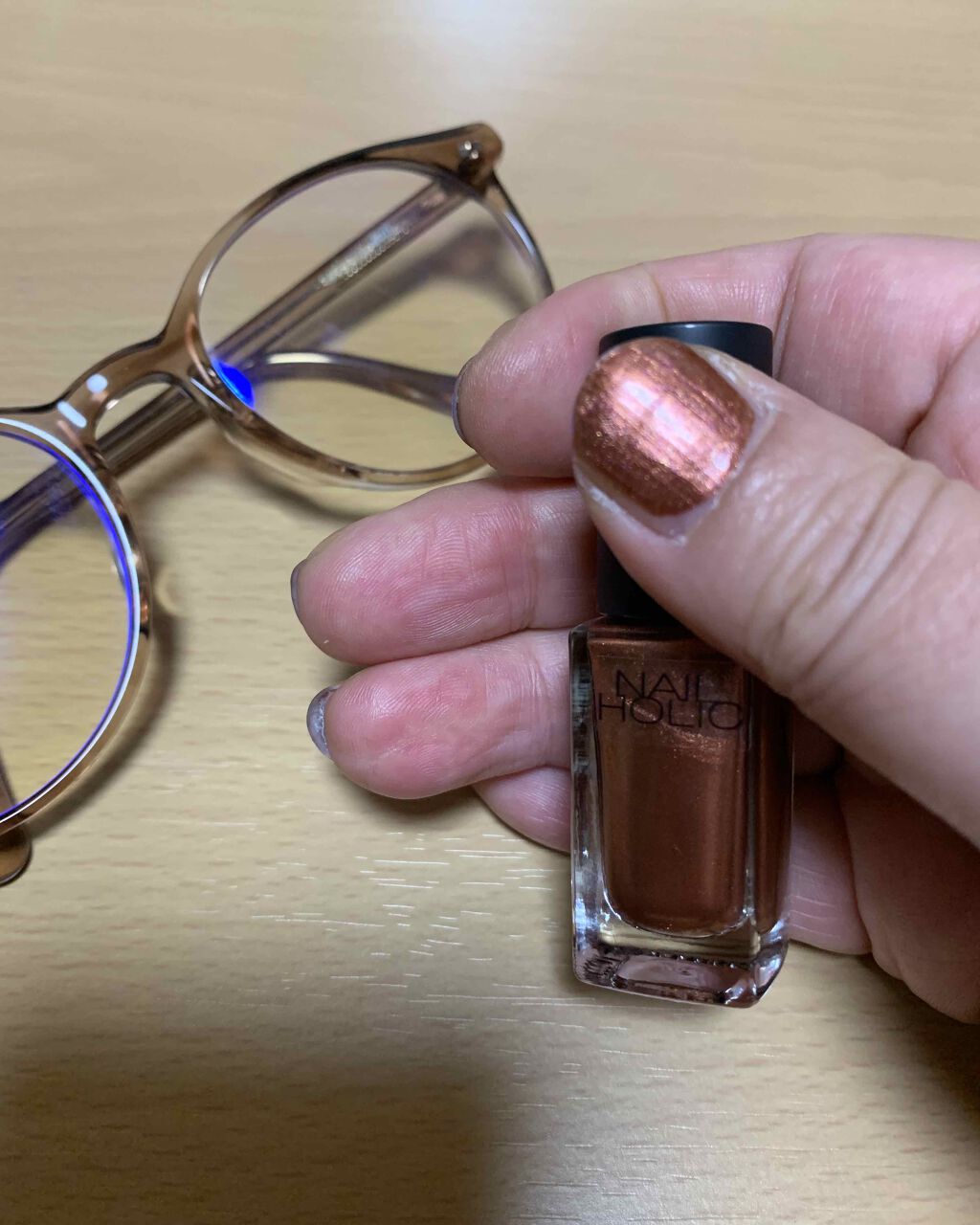 ネイルホリック Mode color/ネイルホリック/マニキュアを使ったクチコミ（3枚目）