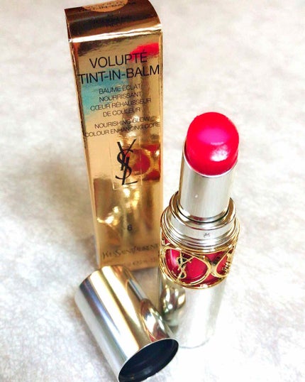 ヴォリュプテ ティントインバーム/YVES SAINT LAURENT BEAUTE/口紅を使ったクチコミ(1枚目)