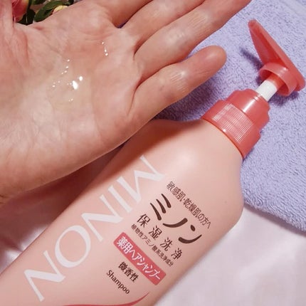 ミノン薬用ヘアシャンプー/薬用コンディショナー/ミノン/市販シャンプーを使ったクチコミ(2枚目)