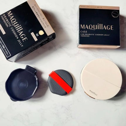 ドラマティックジェリーコンパクト/マキアージュ/クッションファンデーションを使ったクチコミ(4枚目)