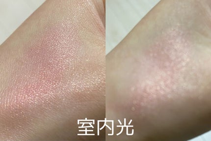 パールグロウチーク/CEZANNE/パウダーチークを使ったクチコミ(2枚目)