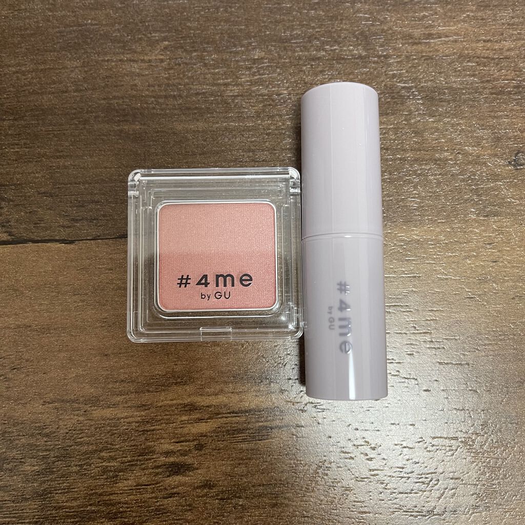 単色アイシャドウ 11 PINK/#4me by GU/単色アイシャドウを使ったクチコミ（2枚目）