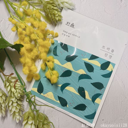 自然に似たシートマスク(赤米/ヨモギ/黒豆/薄荷)/HANYUL(ハンユル)/シートマスク・パックを使ったクチコミ(1枚目)