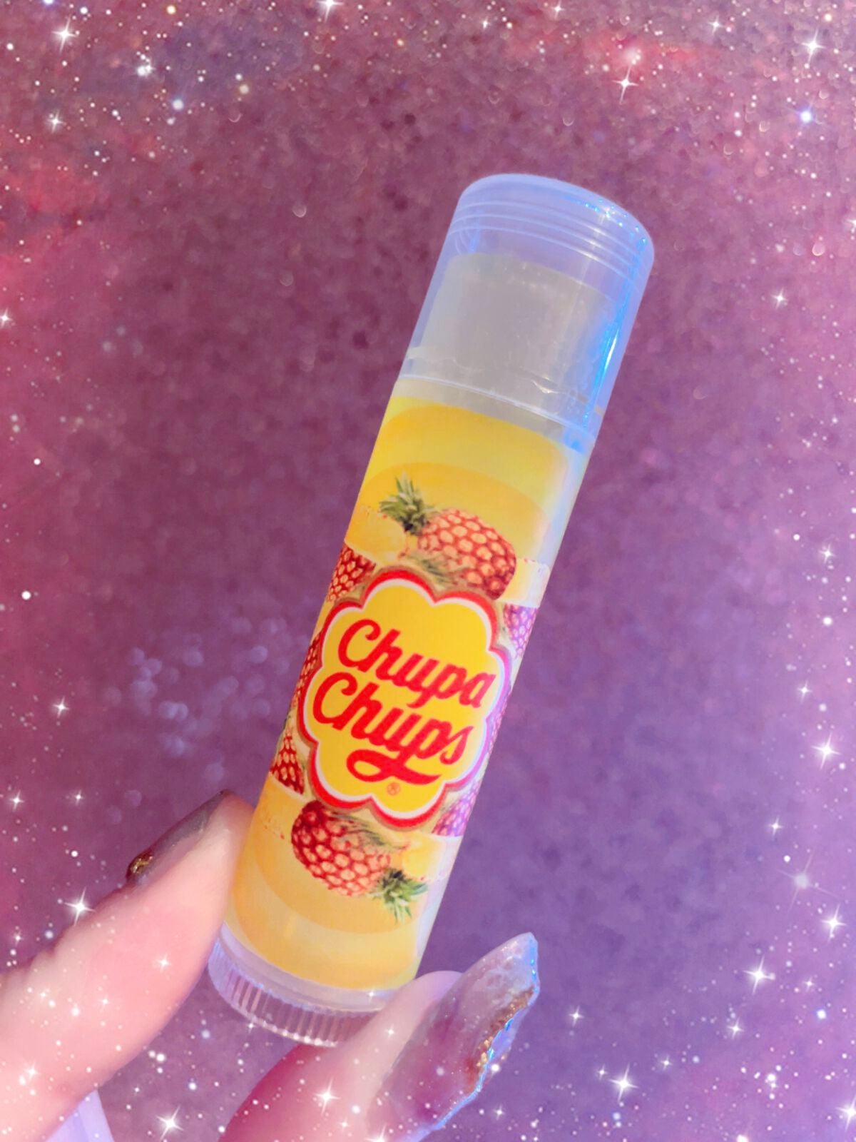 デリシャスリップクリーム Chupa Chups(チュッパチャプス)/デリシャスリップクリーム/リップクリームを使ったクチコミ(2枚目)