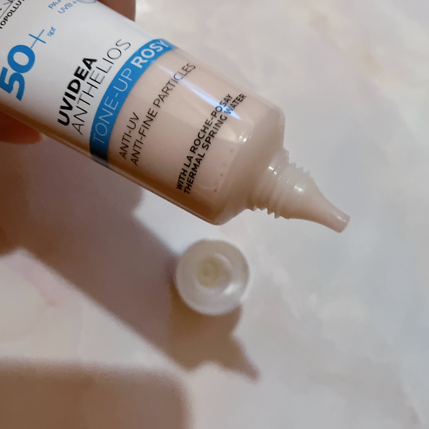 UVイデア XL プロテクショントーンアップ ローズ/ラ ロッシュ ポゼ/日焼け止めクリームを使ったクチコミ(2枚目)