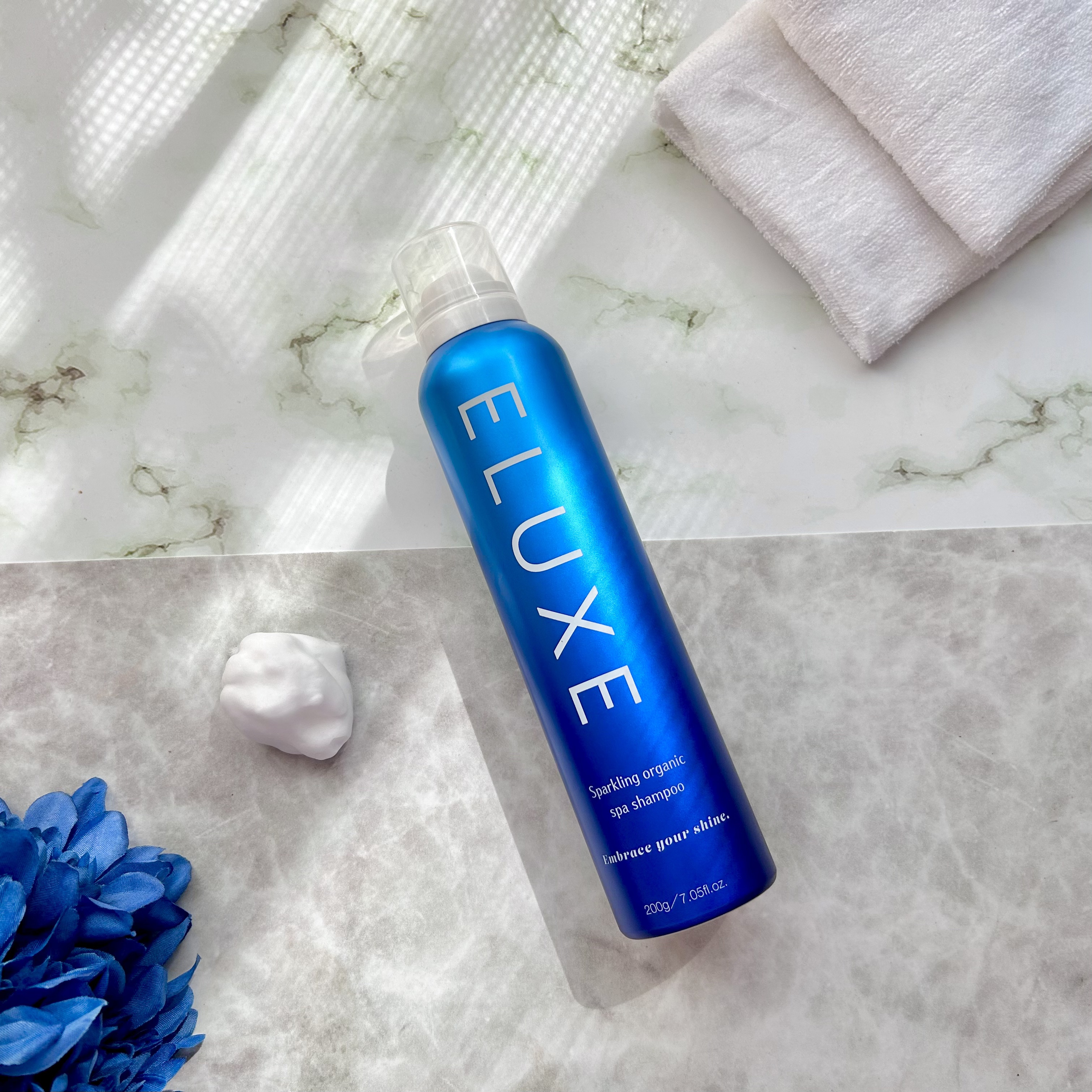 スパークリング オーガニック スパ シャンプー/ELUXE /市販シャンプーを使ったクチコミ（1枚目）
