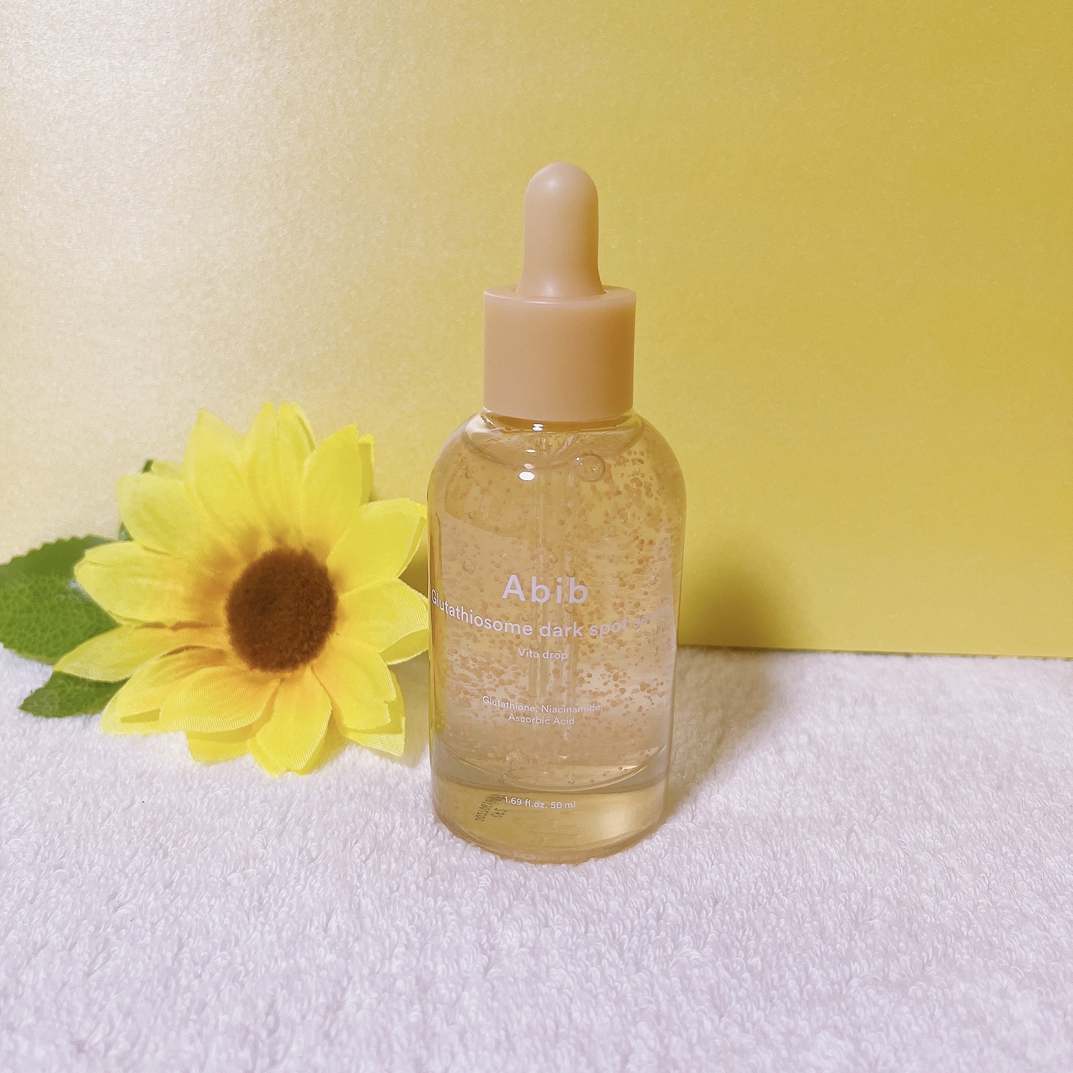 グルタチオンソームダークスポットセラムビタドロップ/Abib /美容液を使ったクチコミ（3枚目）