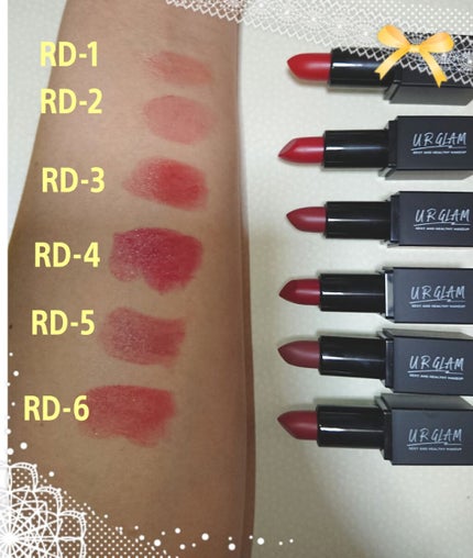 UR GLAM     MINI LIPSTICK/U R GLAM/口紅を使ったクチコミ(2枚目)