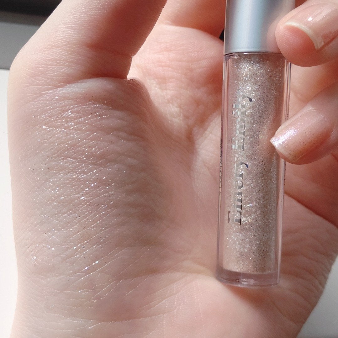 ドリーミー グリッターライナー/Emery Emily/グリッターを使ったクチコミ(2枚目)