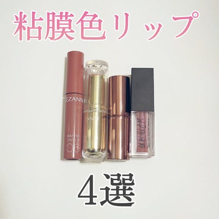 ラスティンググロスリップ/CEZANNE/口紅を使ったクチコミ(1枚目)