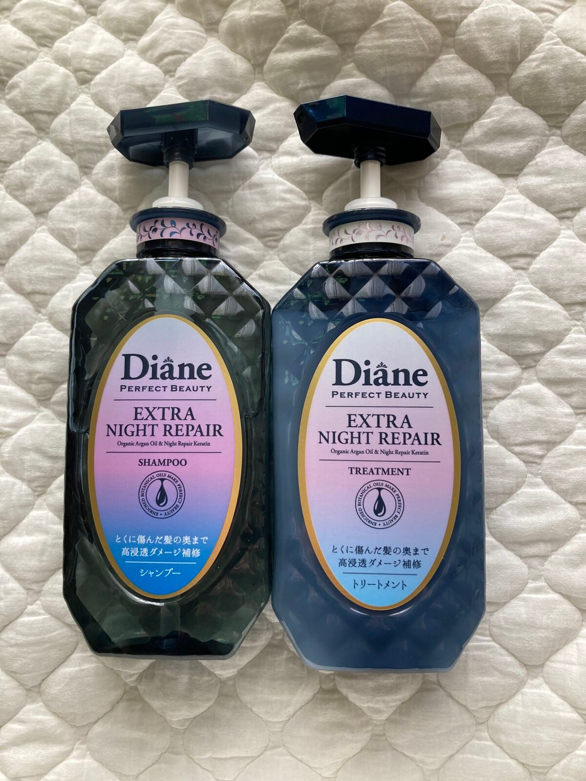 エクストラナイトリペア シャンプー&トリートメント/ダイアン/市販シャンプーを使ったクチコミ(1枚目)