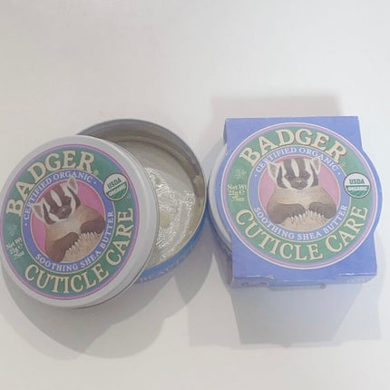 キューティクルバーム/Badger(バジャー)/ハンドクリームを使ったクチコミ(1枚目)