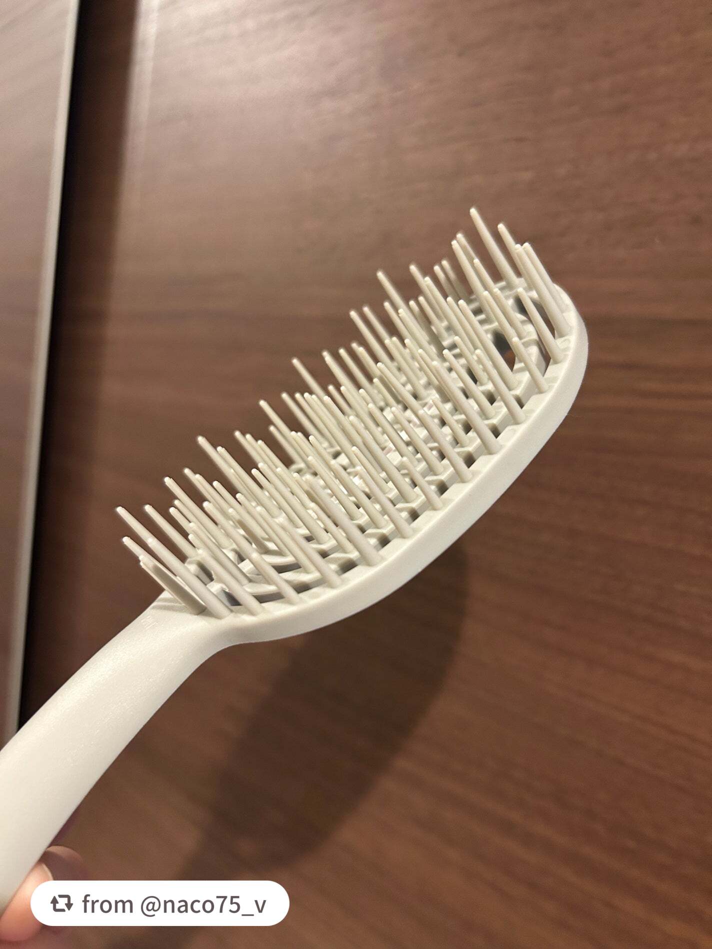 ユニークリー 4wayスムースヘアブラシ/ビー・エヌ/ヘアブラシを使ったクチコミ(4枚目)