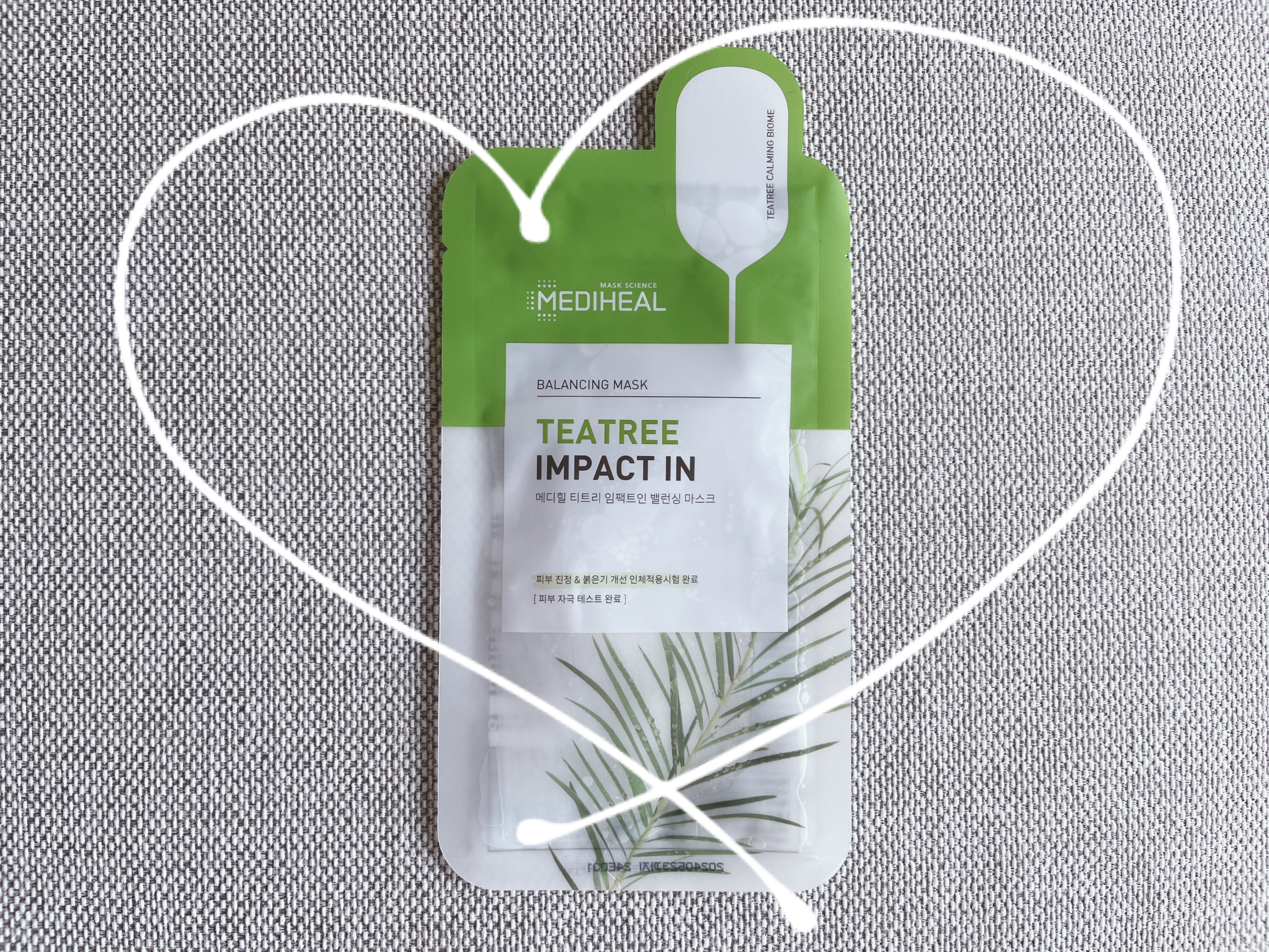 ティーツリーインパクトイン/MEDIHEAL/シートマスク・パックを使ったクチコミ（1枚目）