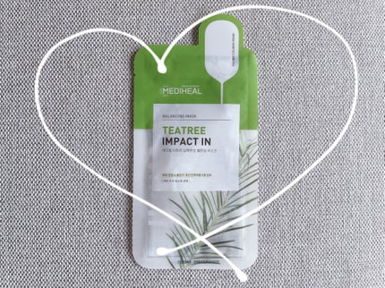 ティーツリーインパクトイン/MEDIHEAL/シートマスク・パックを使ったクチコミ(1枚目)