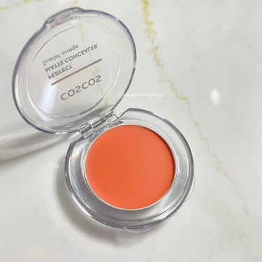 COSCOS パーフェクトマットコンシーラー スカーレットオレンジのクチコミ「驚くほどオレンジなコンシーラー🍊

青髭とか、メンズメイクに使えそう‼︎


COSCOS
パ.....」（2枚目）