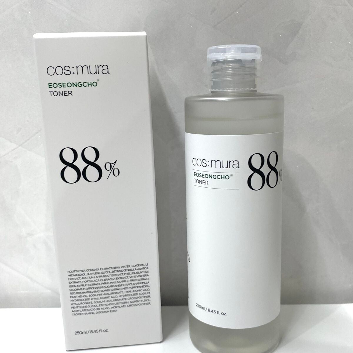 オソンチョ 88% トナー/cos:mura/化粧水を使ったクチコミ(4枚目)