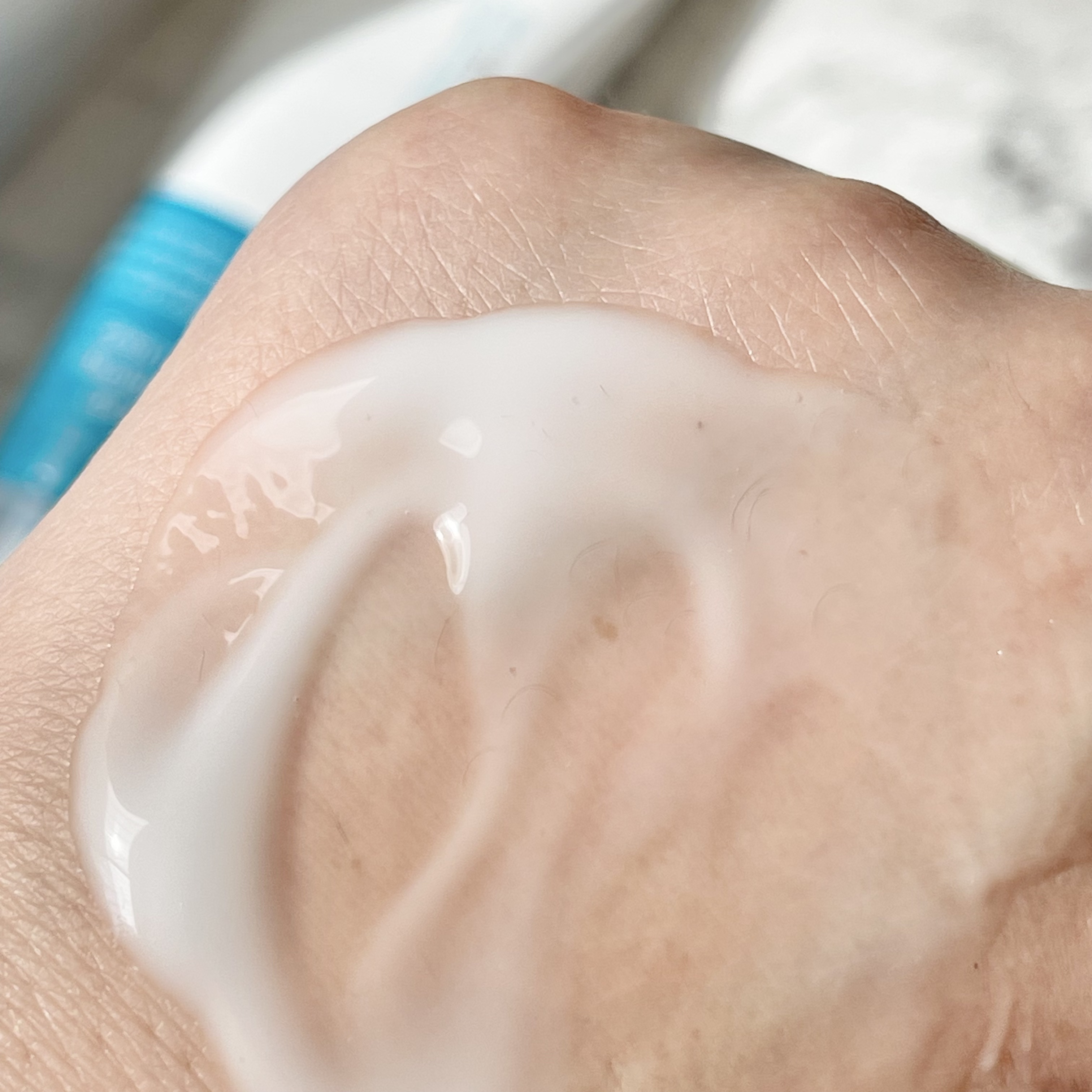 グリーンカーミングブルーレーションクリーンディープクレンザー/obsero/洗顔フォームを使ったクチコミ（3枚目）