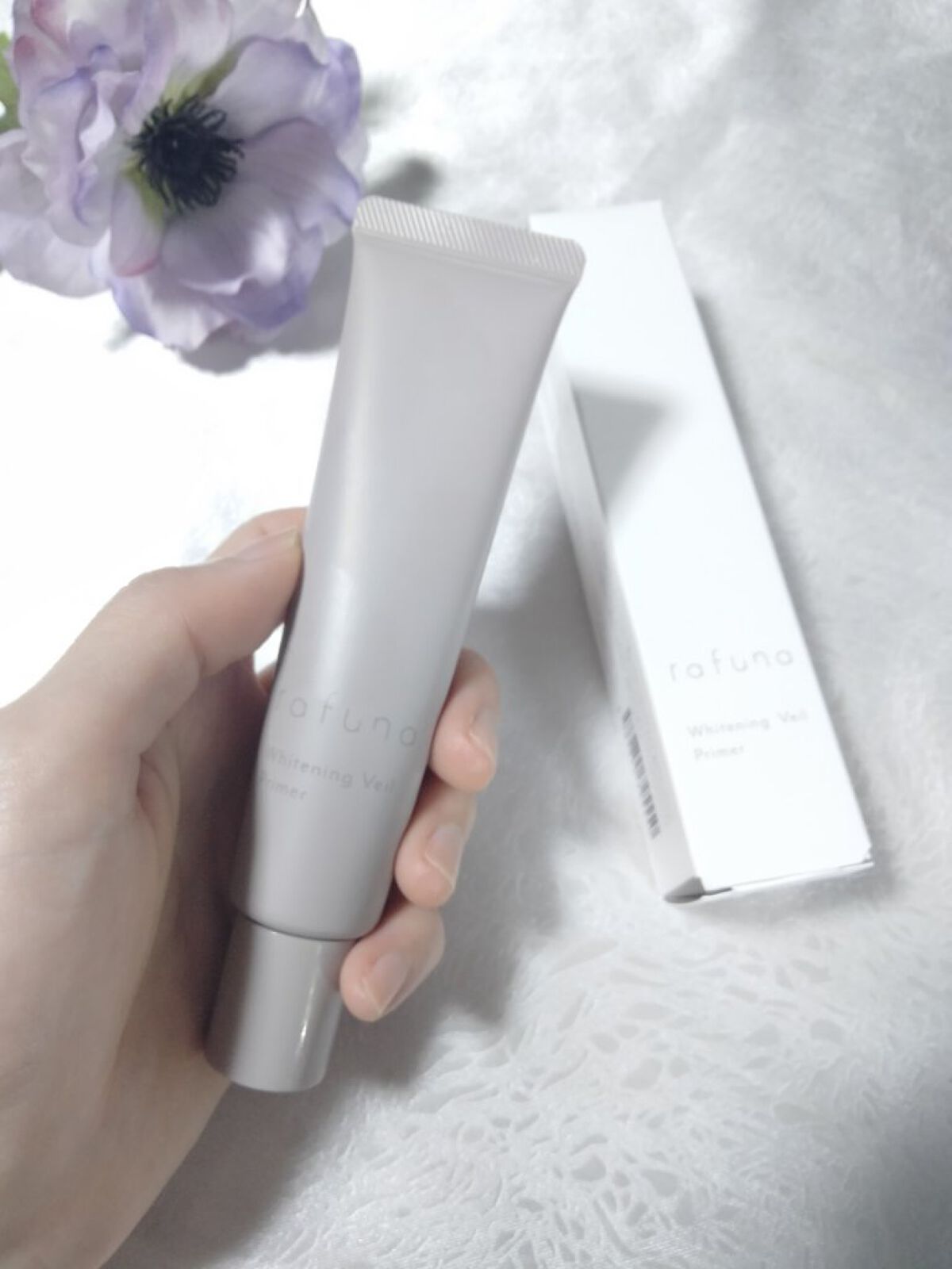 ホワイトニングヴェールプライマー/rafuna/化粧下地を使ったクチコミ（1枚目）