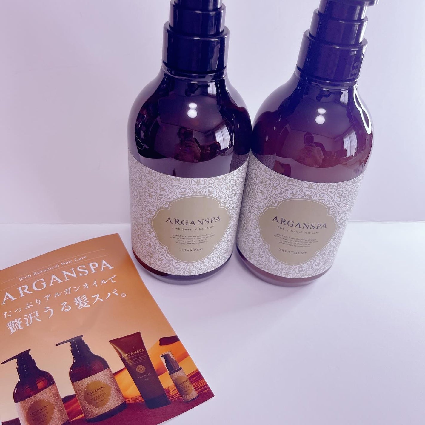 ARGANSPA シャンプー&トリートメント/ARGANSPA/サロンシャンプーを使ったクチコミ(1枚目)