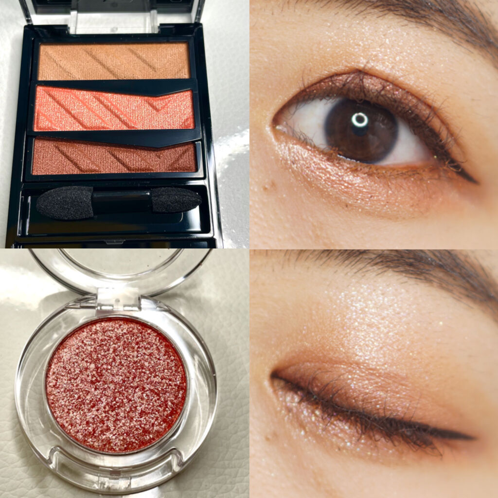 ルックアット マイアイベルベット OR202/ETUDE/単色アイシャドウを使ったクチコミ（2枚目）