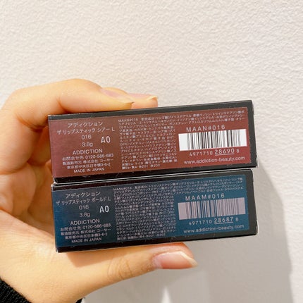 ザ リップスティックボールド L 016 Laterite/ADDICTION/口紅の画像