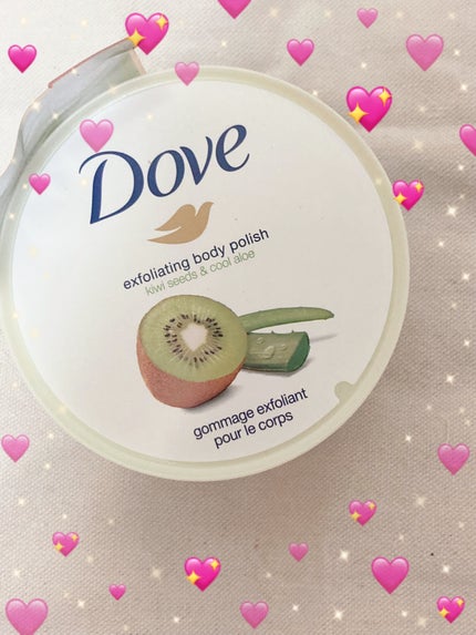 ダヴ ふわとろ クリーミースクラブ キウイ&アロエ/ダヴ/ボディスクラブを使ったクチコミ(1枚目)