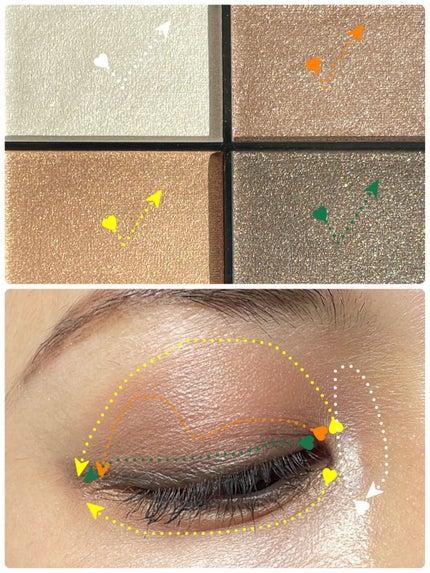 レブロン カラーステイ デイ トゥ ナイト アイシャドウ クアッド/REVLON/アイシャドウパレットを使ったクチコミ(3枚目)