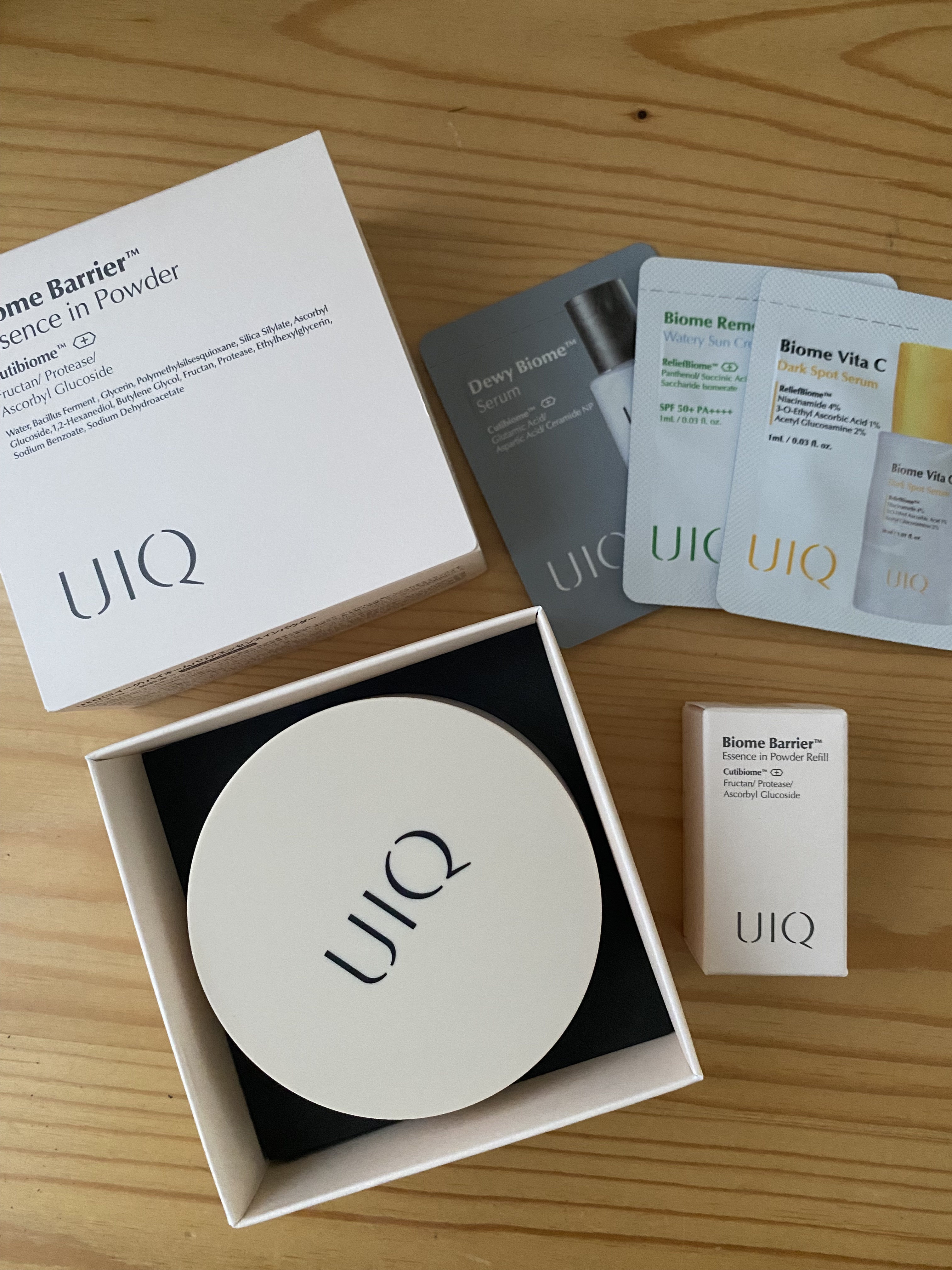 バイオムバリアエッセンスインパウダー/UIQ/ルースパウダーを使ったクチコミ（1枚目）