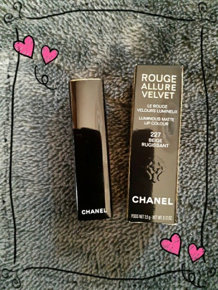 ルージュ アリュール ヴェルヴェット/CHANEL/口紅を使ったクチコミ(1枚目)