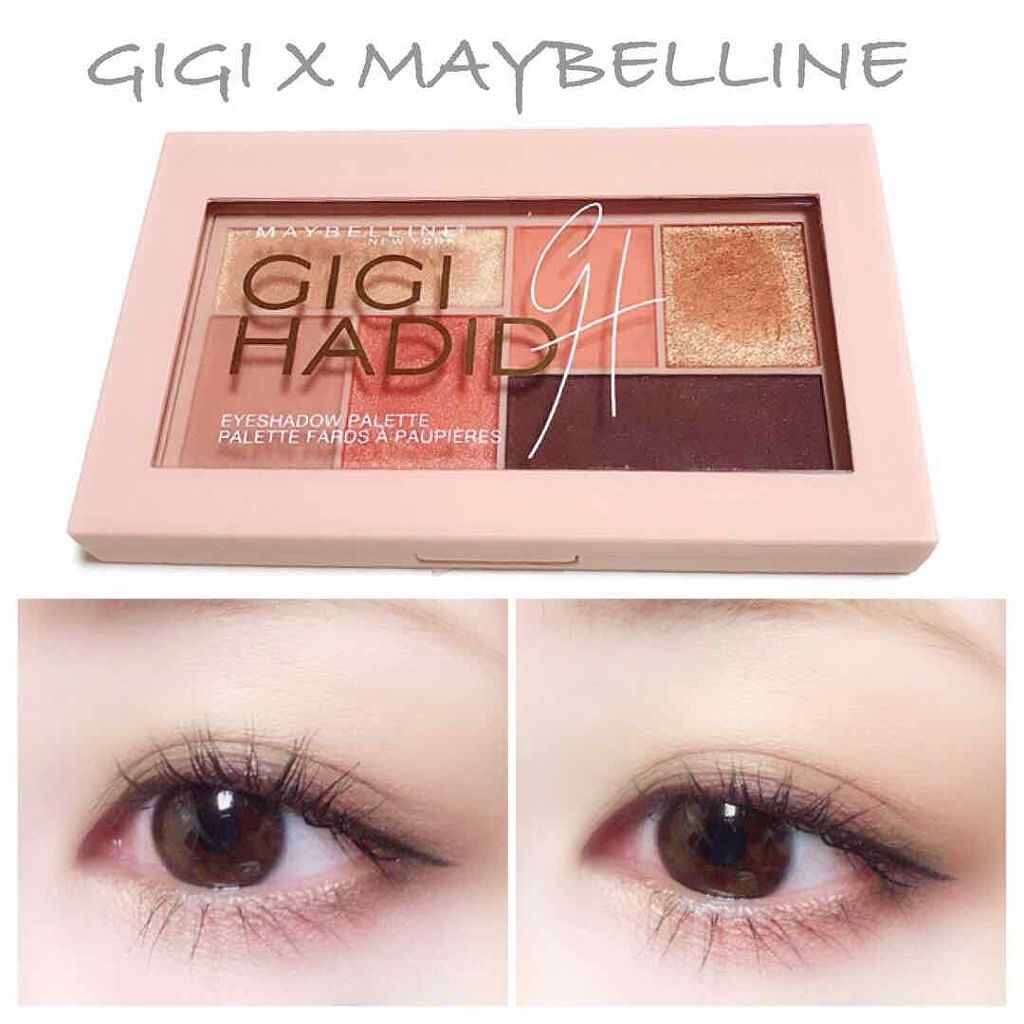 ジジ・ハディッド限定コレクション ミニ パレット/MAYBELLINE NEW YORK/アイシャドウパレットを使ったクチコミ(1枚目)